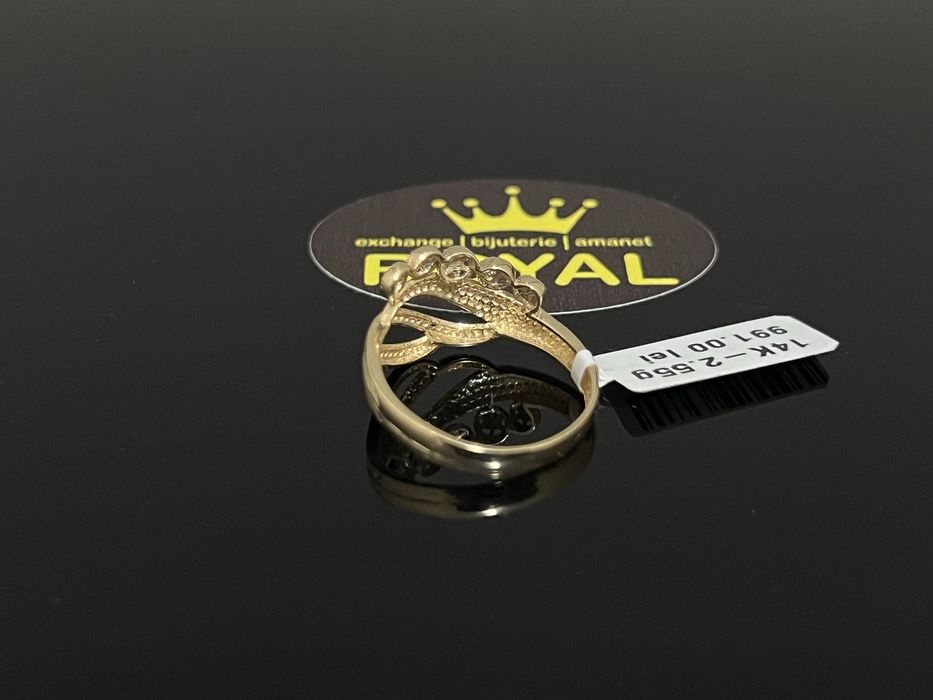 Bijuteria Royal CB : Inel dama aur 14k 2,55 grame