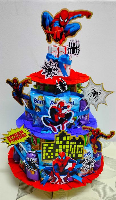 Tort grădinite,creșe din produse ambalate