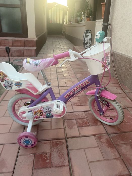 Bicicleta paw patrol fete