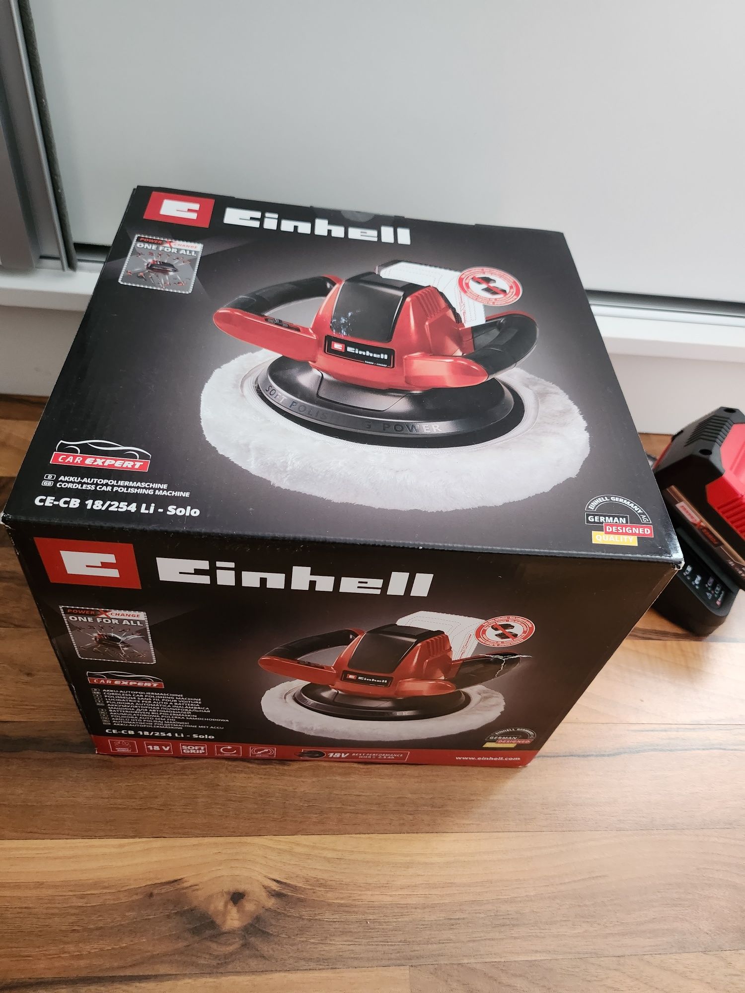 Kit Einhell/Mașină de polisat +Încărcător/Acumulator Original Einhell