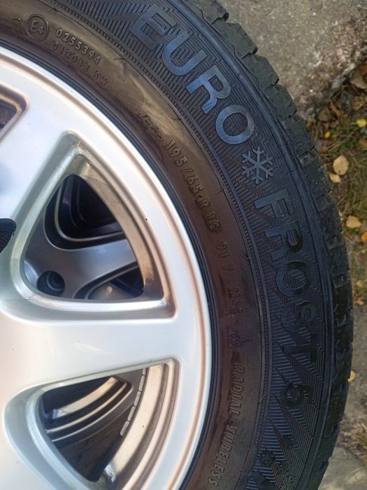 Зимни Гуми с Джанти 5х112/195/65/15
