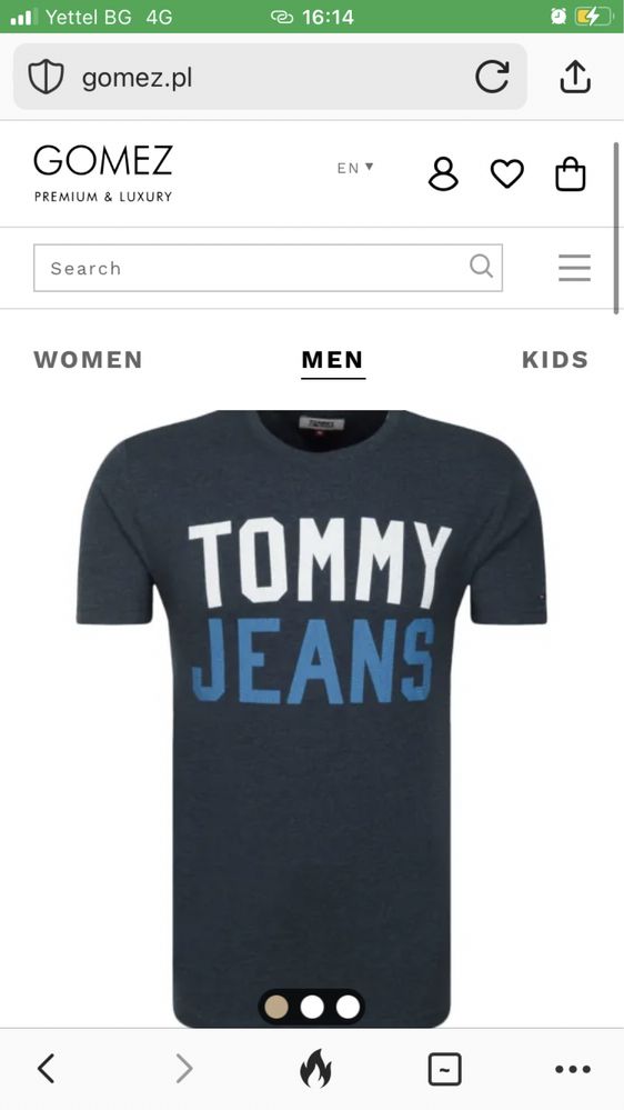 Тениска Tommy jeans, М размер, мъжка