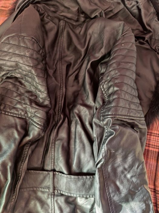 Дамска шуба от изкуствена кожа