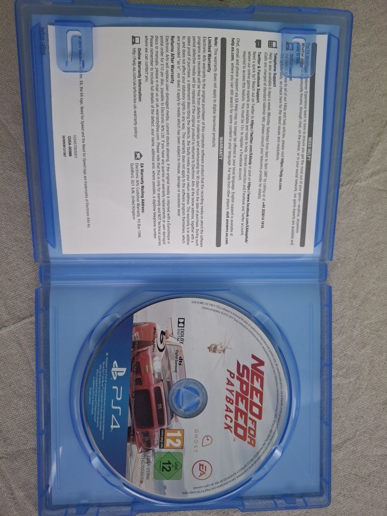 Need For Speed Payback NFS Payback за PS4, 5