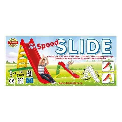 Tobogan pentru copii 170 cm speed albastru/roz