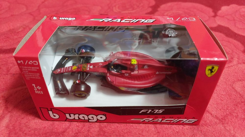 Macheta Bburago Formula 1 - Ferrari F1-75