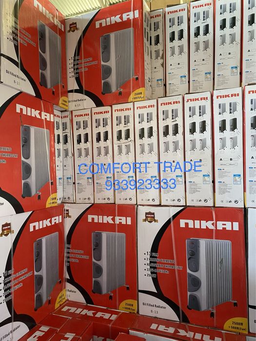 Обогреватель масляный Mega, Bosch, Nikai 13 есть доставка !!