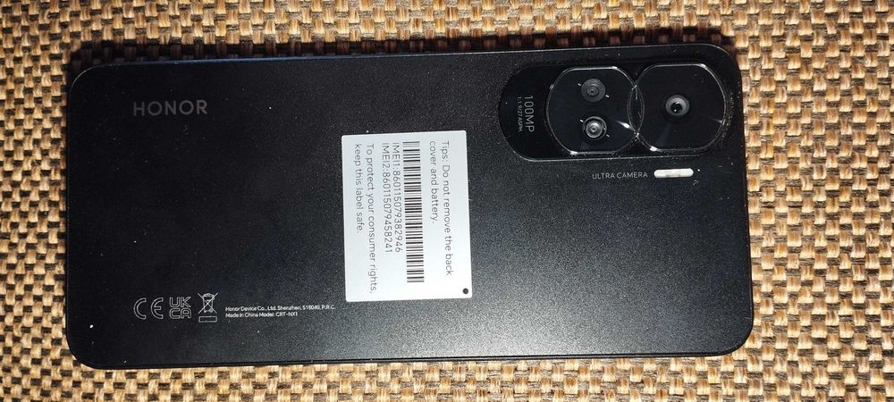 Telefon mobil Honor 90 Lite, 8+5GB RAM, 256GB, Midnight Black