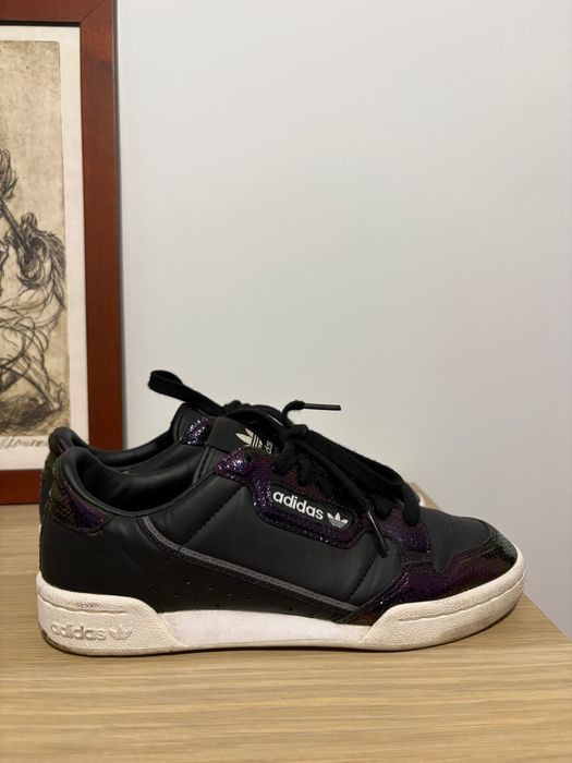 Pantofi Adidas negru piele