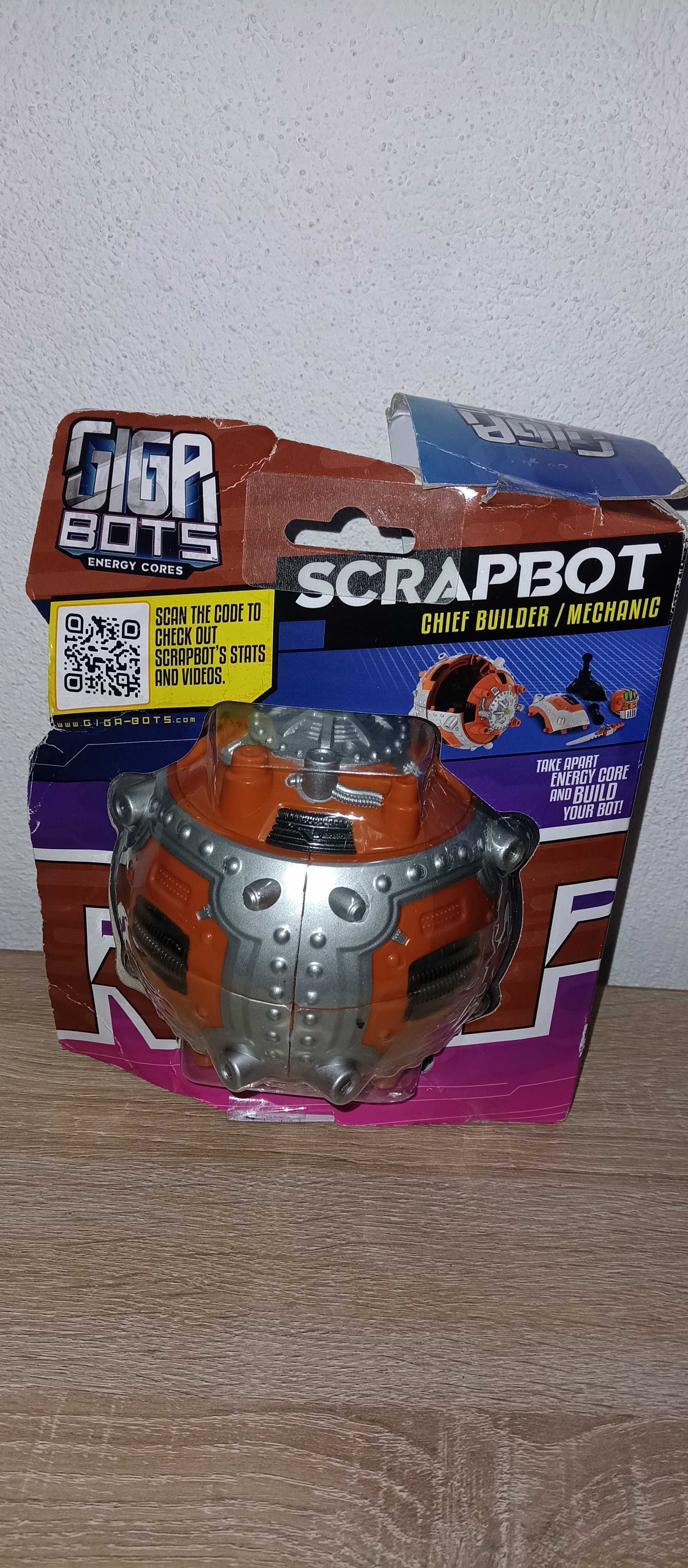 Set sigilat nou Giga bots scrapbot chief builder