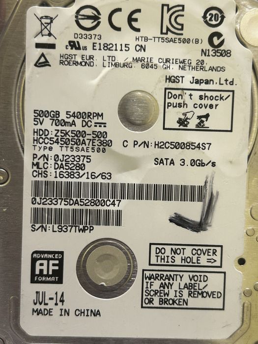 Laptop Hp EliteBook 8460p probleme la boot