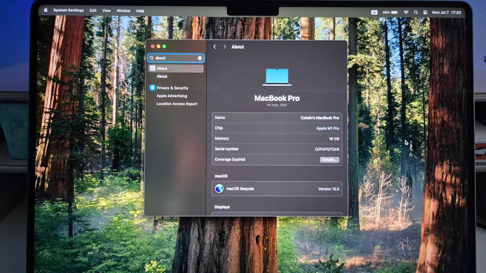 Apple Macbook Pro 14 M1 Pro (2021)