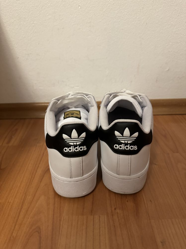 Adidas Superstar XLG White/Black + Cutie originala