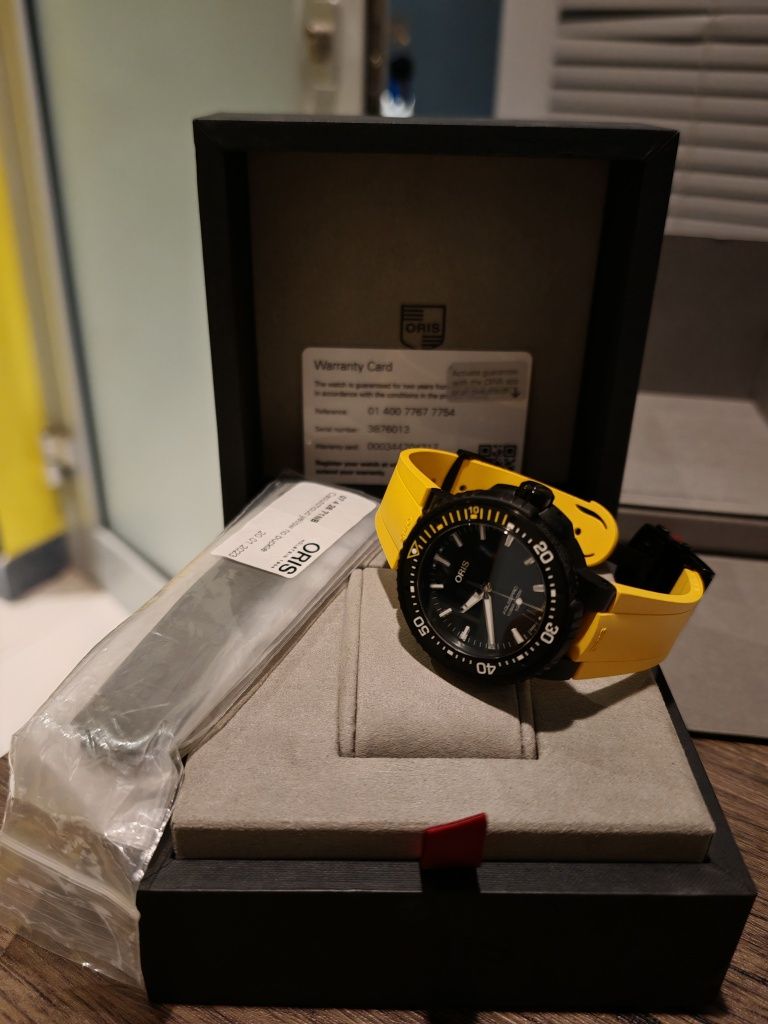 Oris pro diver  automatic titanium cal 400
