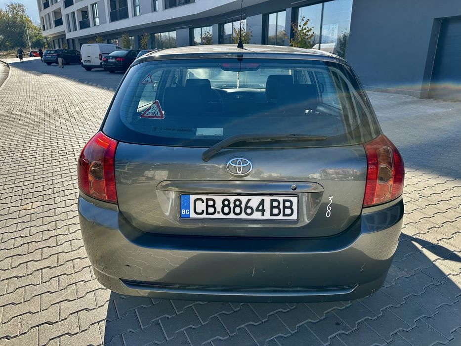 Toyotta Corolla с Газова уредба
