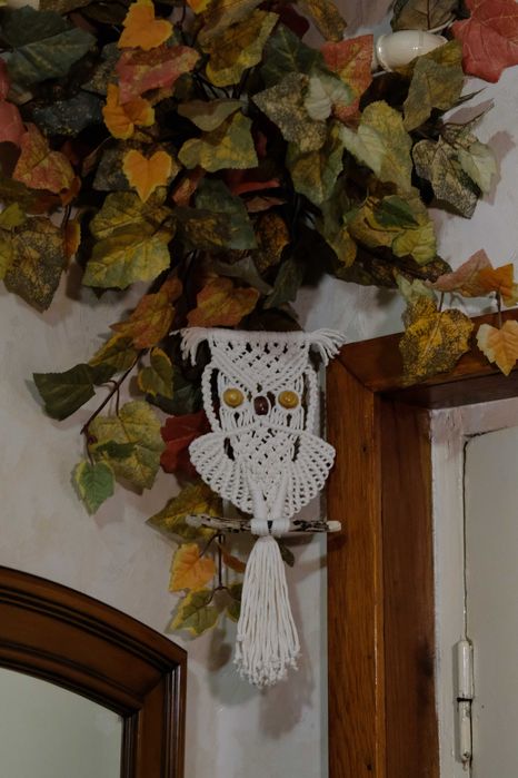 vand decoratiune macrame