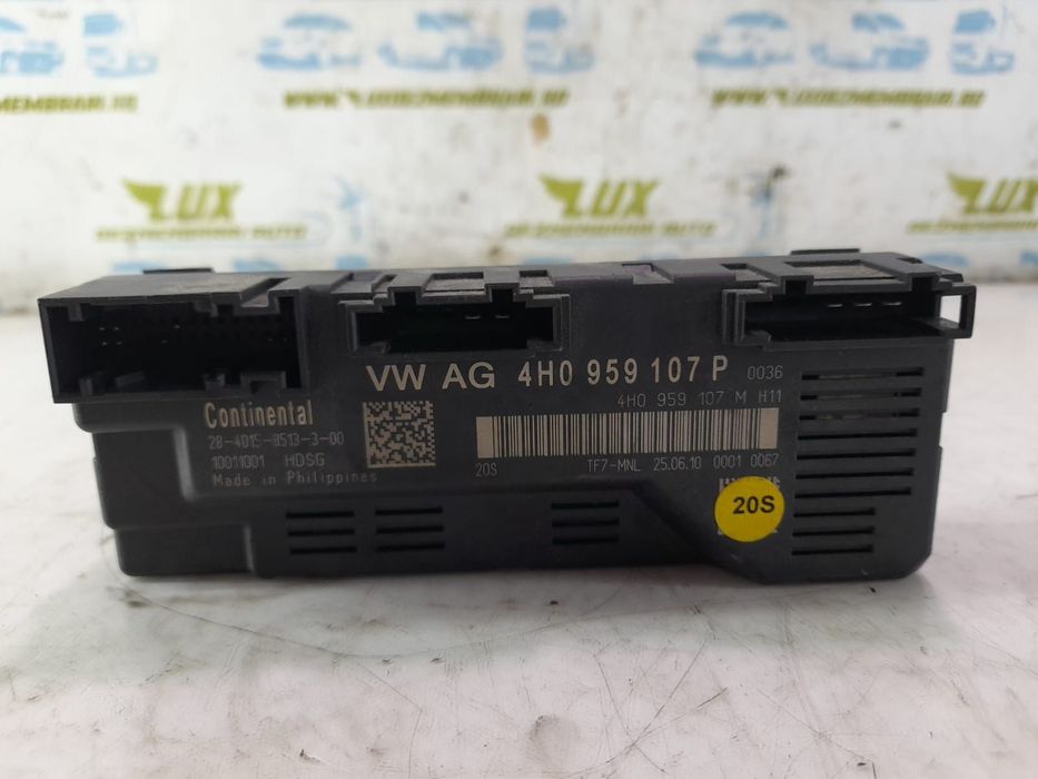 Modul control portbagaj 4H0959107P Audi A8 D4/4H [2010 - 2014] 4.2 td
