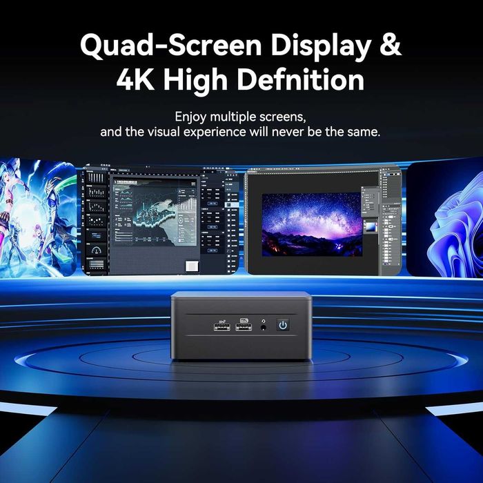 Мини Пк Mini Pc Asus Nuc 12 Pro Core i5-1240P 16GB DDR4 500GB SSD