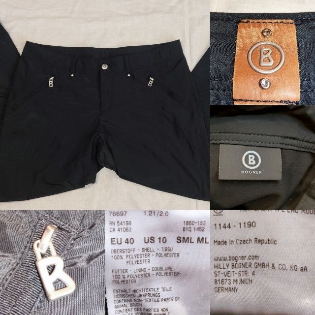 Pantaloni Bogner dama mărime M/L fâș+polar munte ski iarnă gros frig