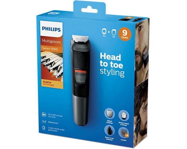 Промо цена !!! Тример за лице 9 in 1 Philips MG5720