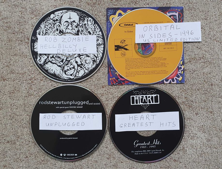 Оригинални Американски Компакт Дискове CD , Made in USA