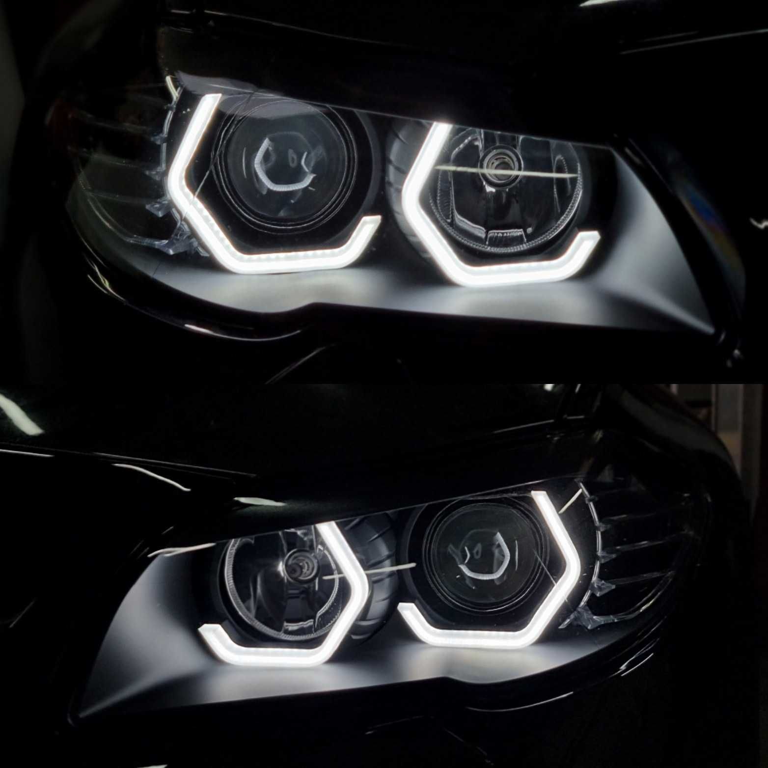 Angel eyes LED M4 STYLE pentru BMW F10/F11