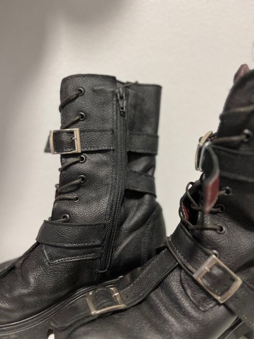 Cizme din piele , 36 impecabil.