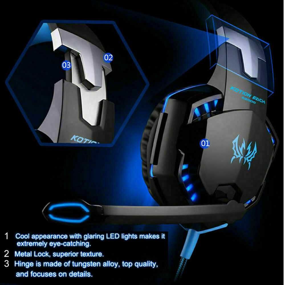 Геймърски слушалки с микрофон Gaming Gear Headset