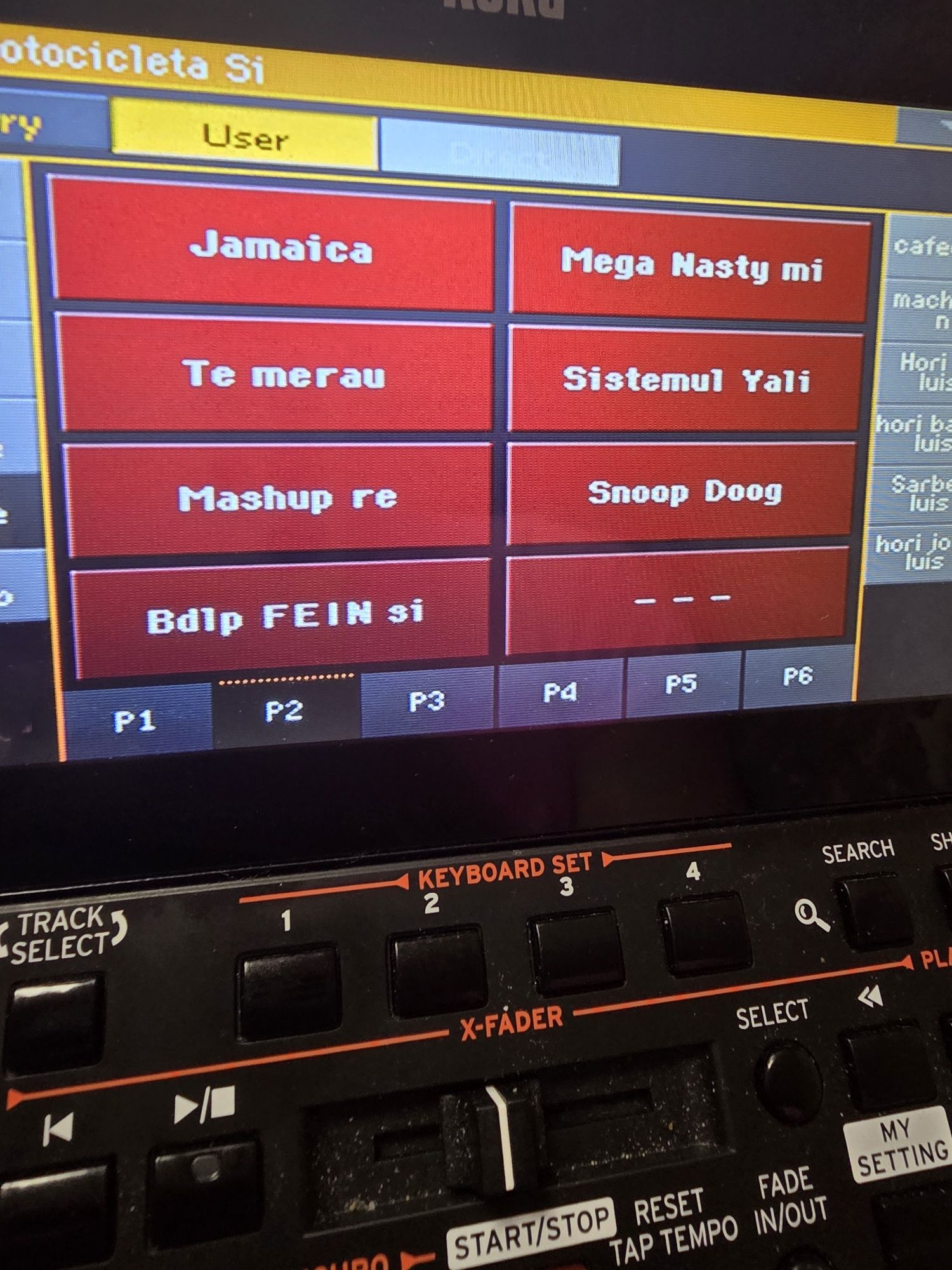Set korg pa1000 pa700 korg pa5x Manual 2025
