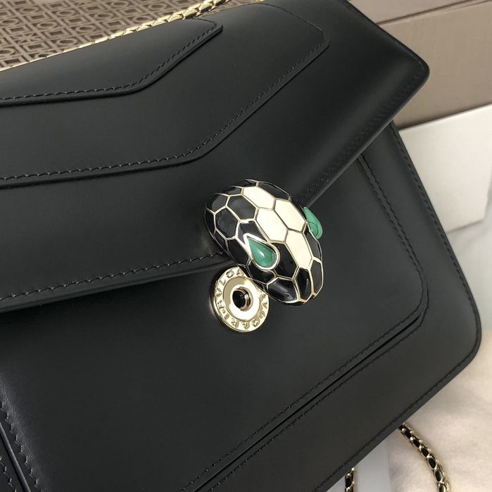 Geanta Bvlgari - Bulgari 25cm negru, tip Premium