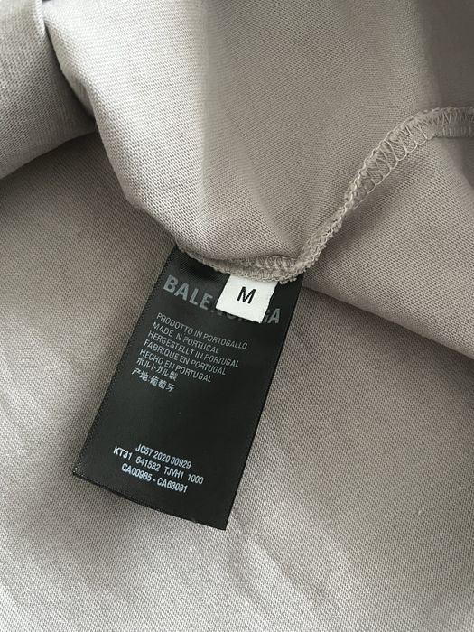 Tricou Balenciaga gri-model Barcode,original