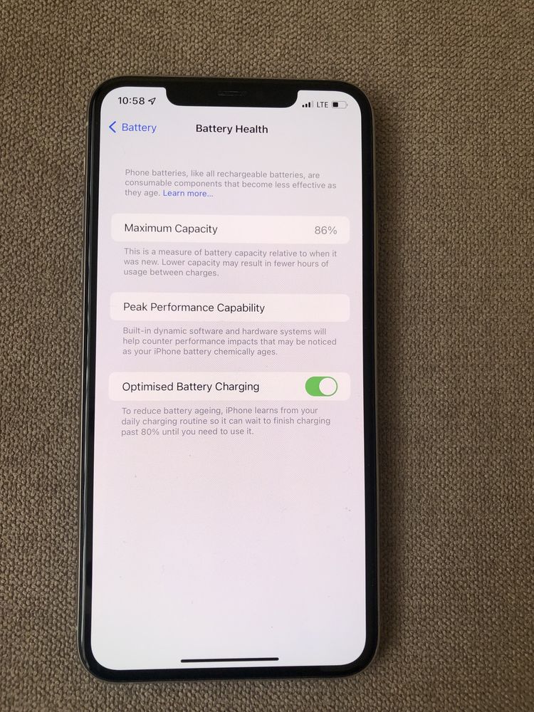 Iphone 11 Pro Max, Silver, 64GB