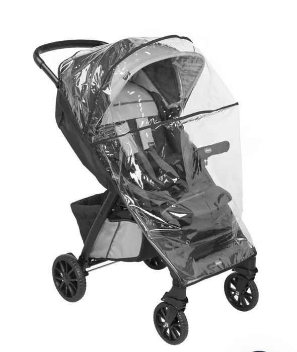 Продам прогулочную коляску Chicco Kwik One Jet Black