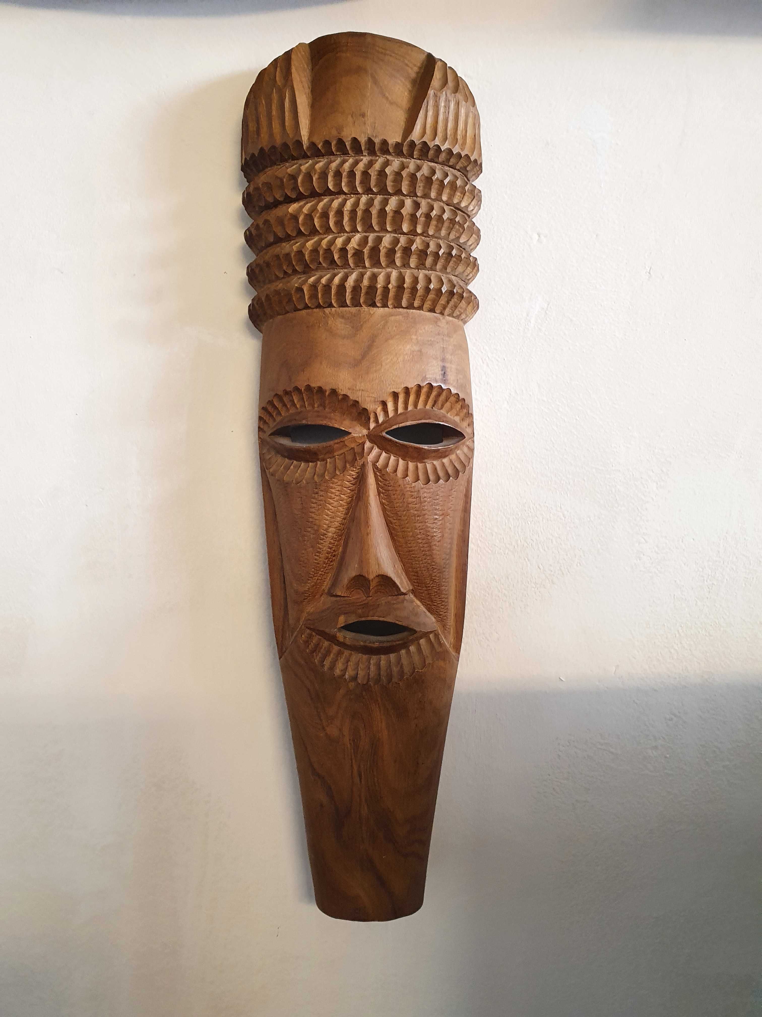 Оригинални дървени африкански маски. Купувани през 1986г. от Мозамбик.