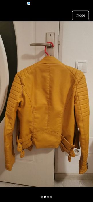 Geaca imitatie de piele femei