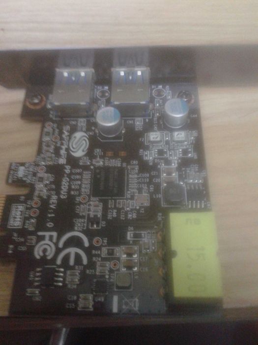 Компютърна карта Пи Си Ай Експрес за USB 3.0 с модул за 4 USB 2.0