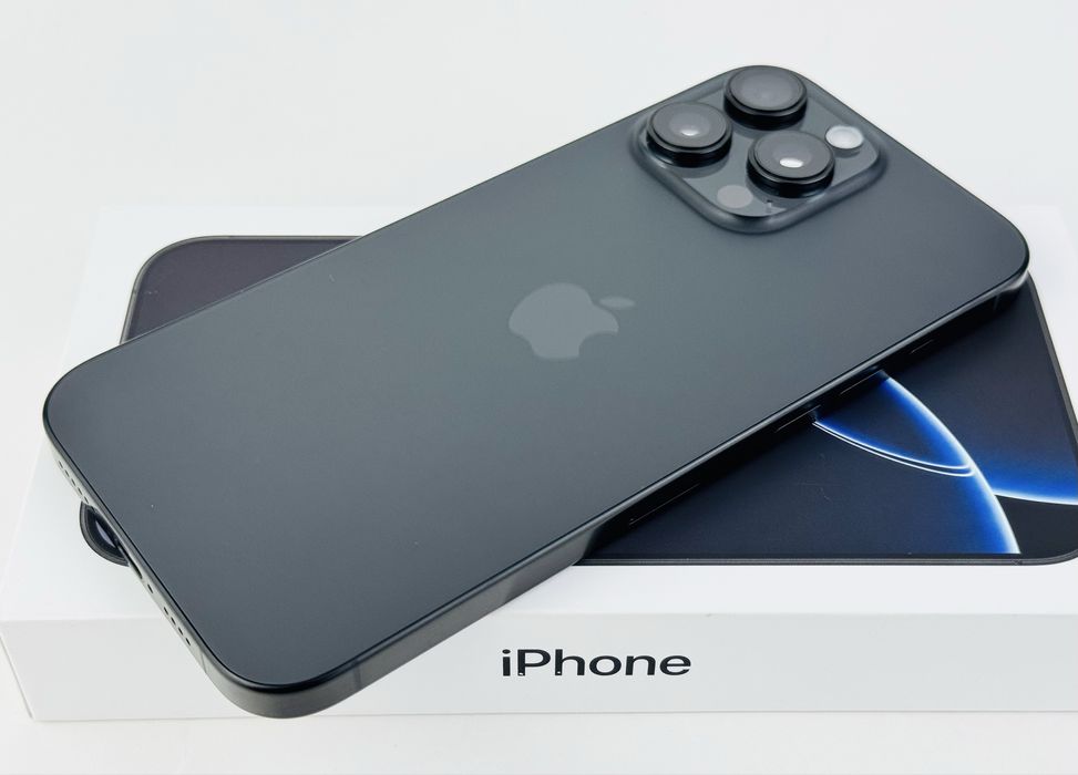 НОВ! Apple iPhone 16 Pro Max 256GB Black Titanium Гаранция!