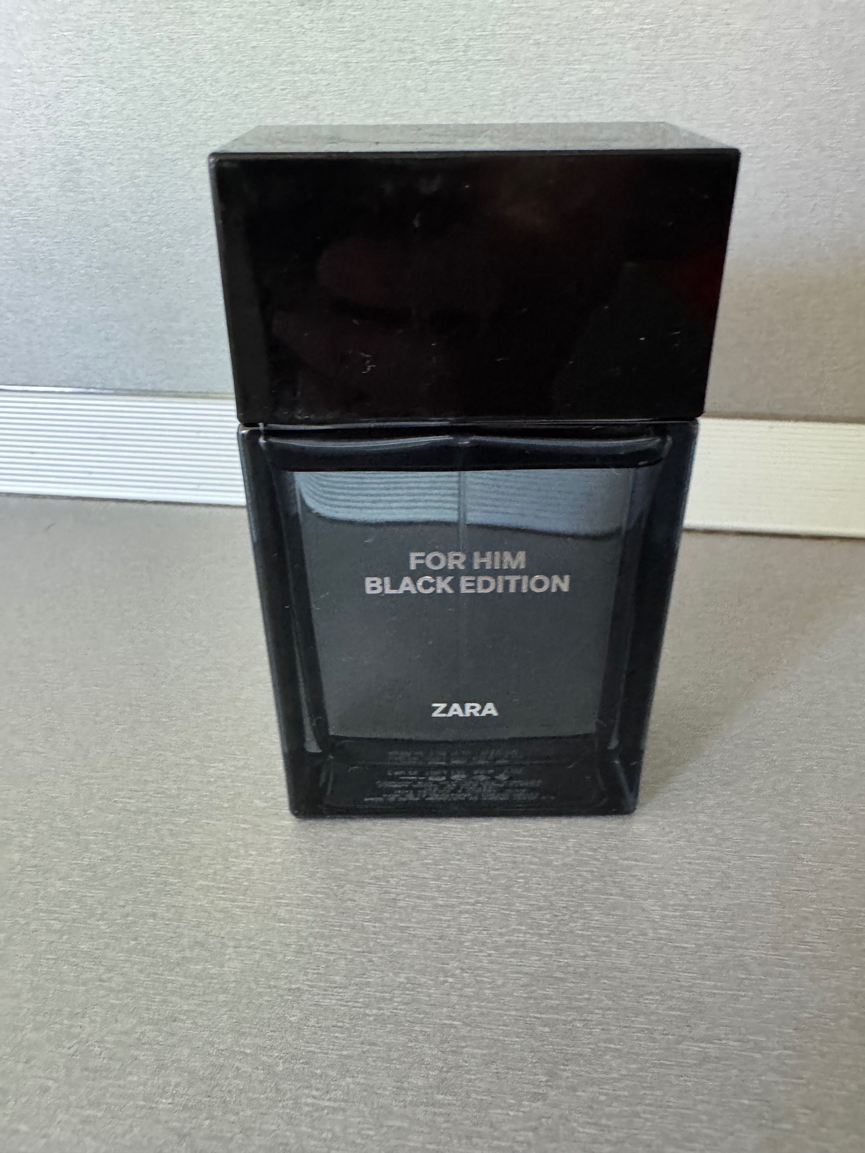 Zara for him black edition парфюм