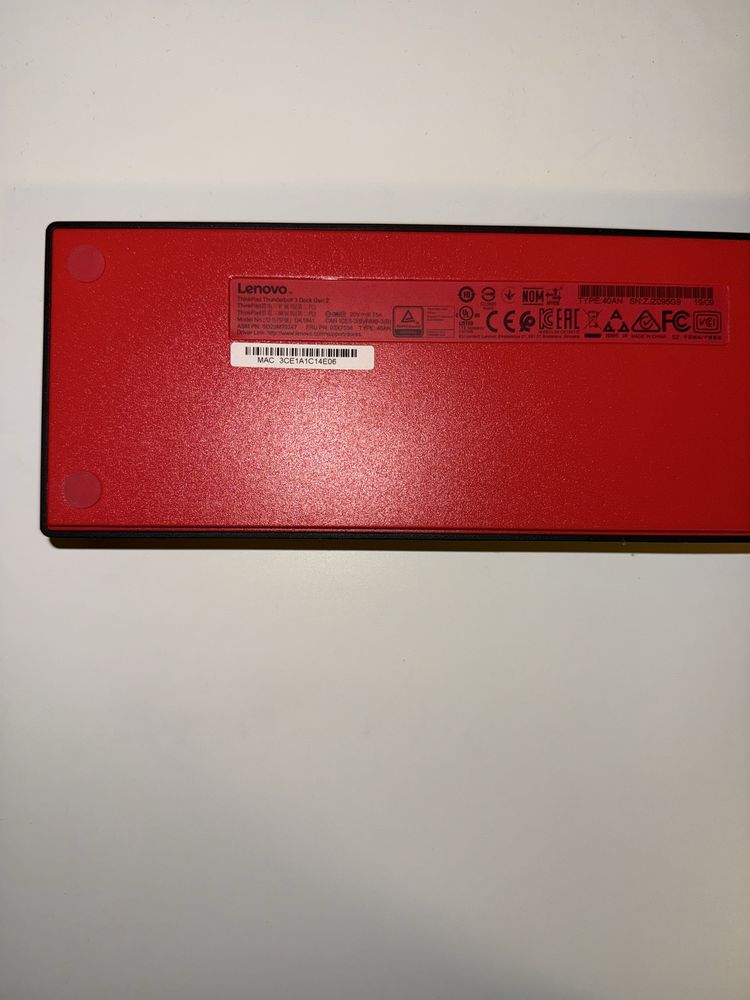 Vand Docking Station Lenovo Tunderbolt 3 Gen 2