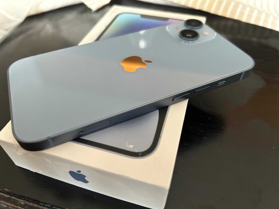 iPhone 14 , 128GB, Blue 100% Battery health, Гаранция