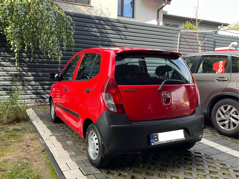 Hyundai I10 2008 doar 100.000KM reali! A/C Un singur proprietar de nou
