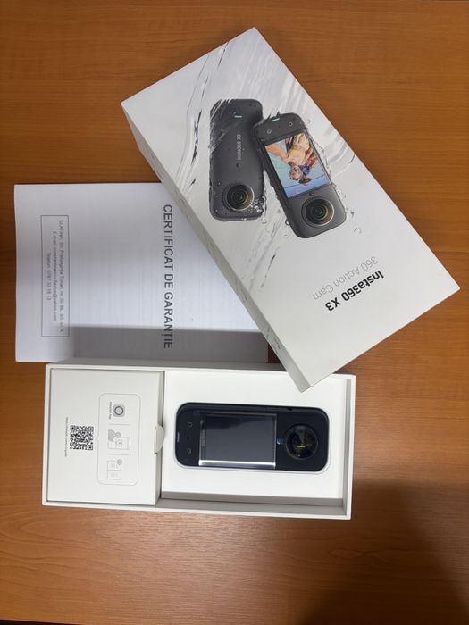 Insta360 X3, 360 Action Cam 5.7k noua
