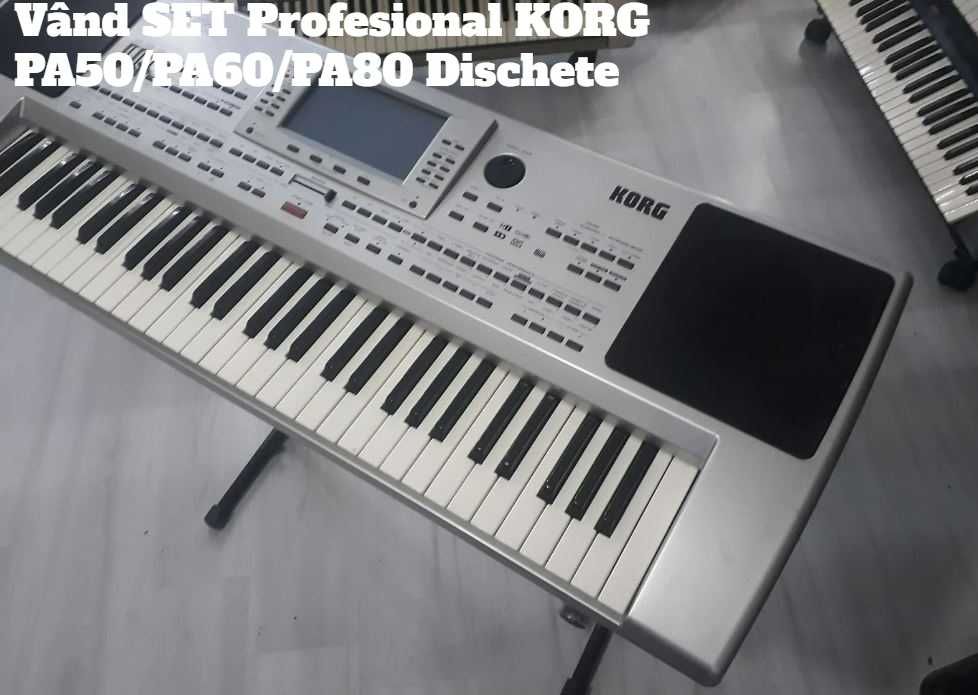 Vand Program-Ritmuri KORG PA80 PA60 PA50 EK50 Dischete
