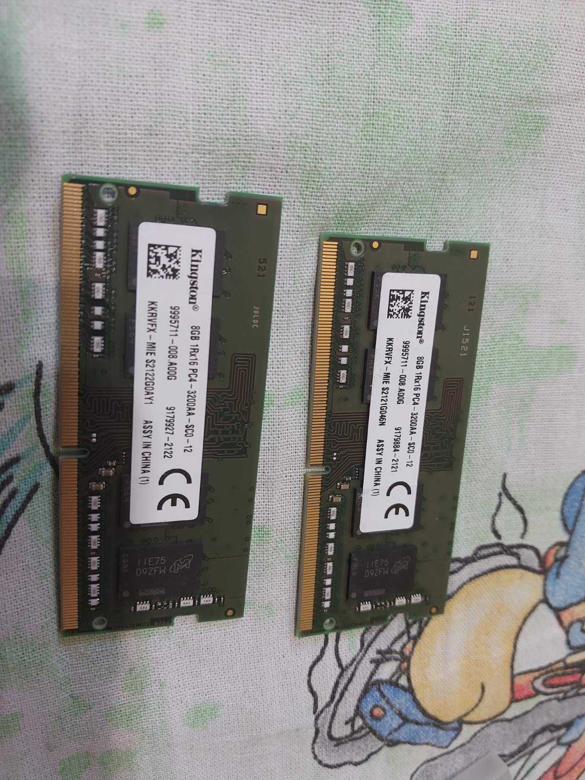 16GB DDR4 Kingston 3200Mhz, SO-DIMM - за лаптоп
