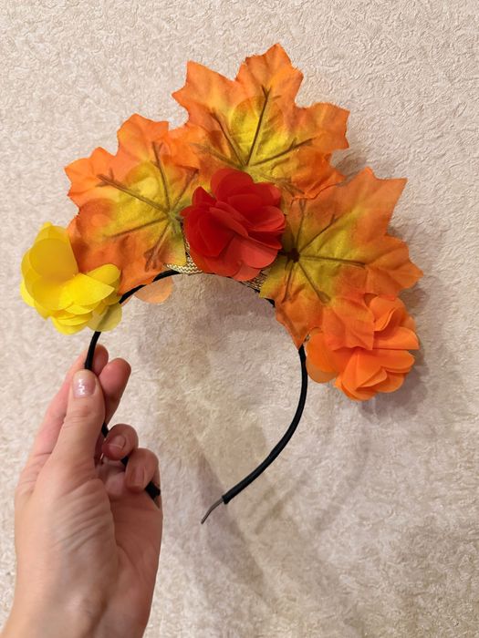 Платье «Осень» для утренников и других выступлений.