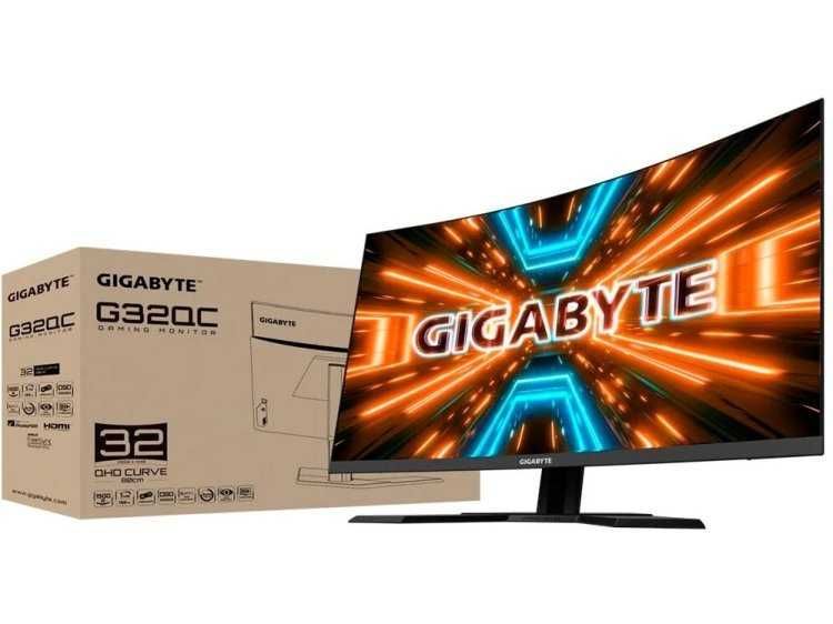 LED Gigabyte G27QA(2K-QHD/180z/IPS)G32QC A(165z/VA)GS25F2(200z)монитор