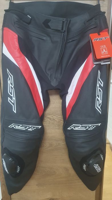 Pantaloni piele moto RST Tractech Evo4 Noi