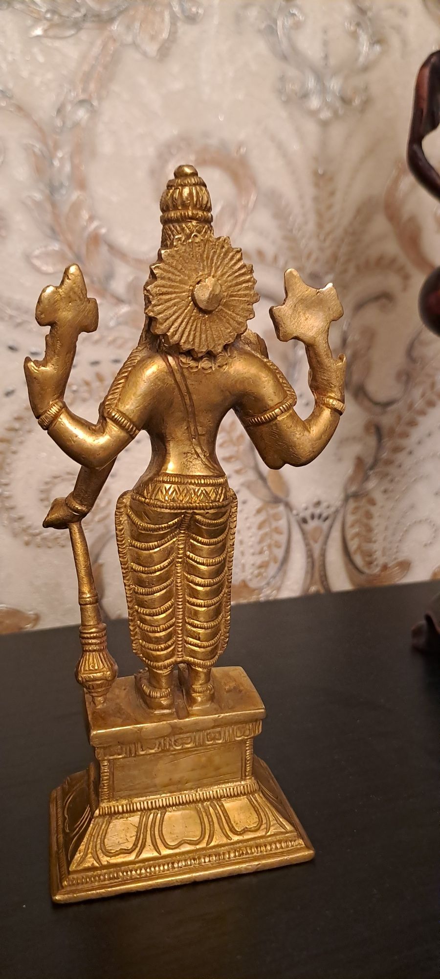 Statuetă masivă bronz