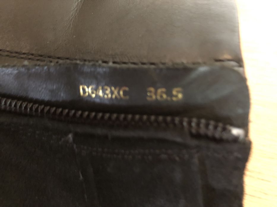 Италиански дамски боти от естествена кожа 36 номер