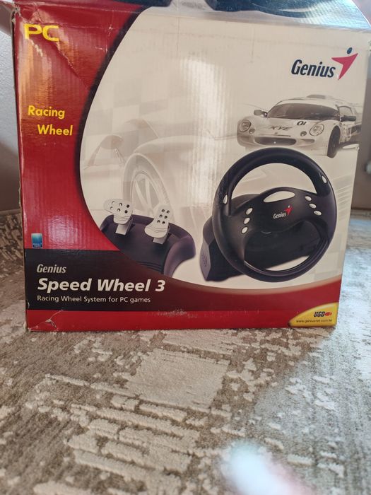 Игровой руль Genius speed wheel 3